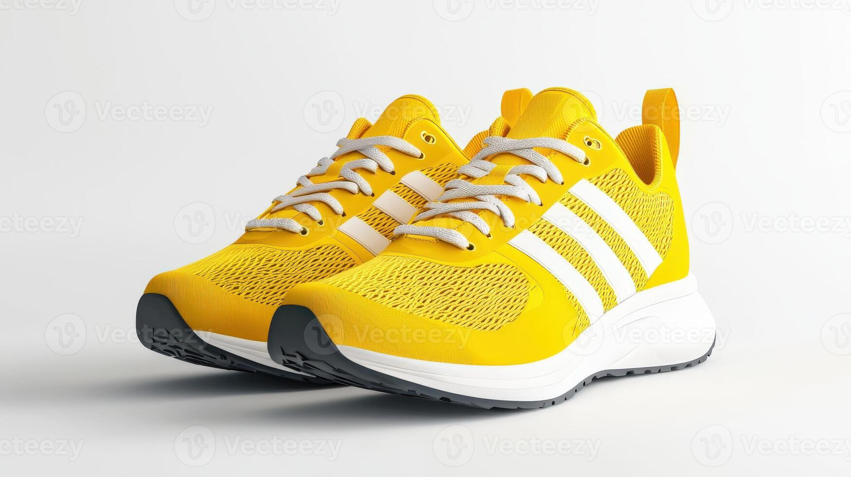 Adidas sneakers on a white background photo