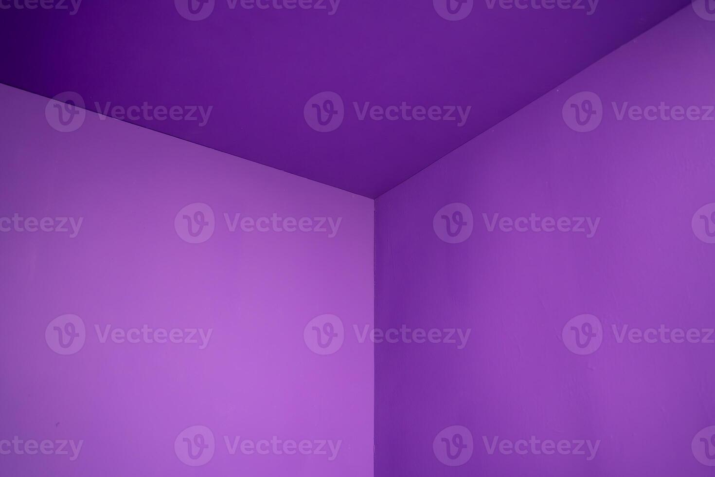Minimal purple background with copy space for presentations and designs. photo