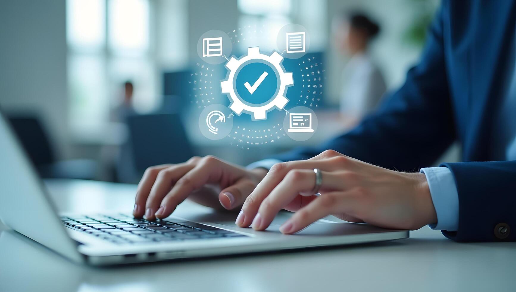 Streamlining Business Processes Efficiency and Optimization Through Technology photo