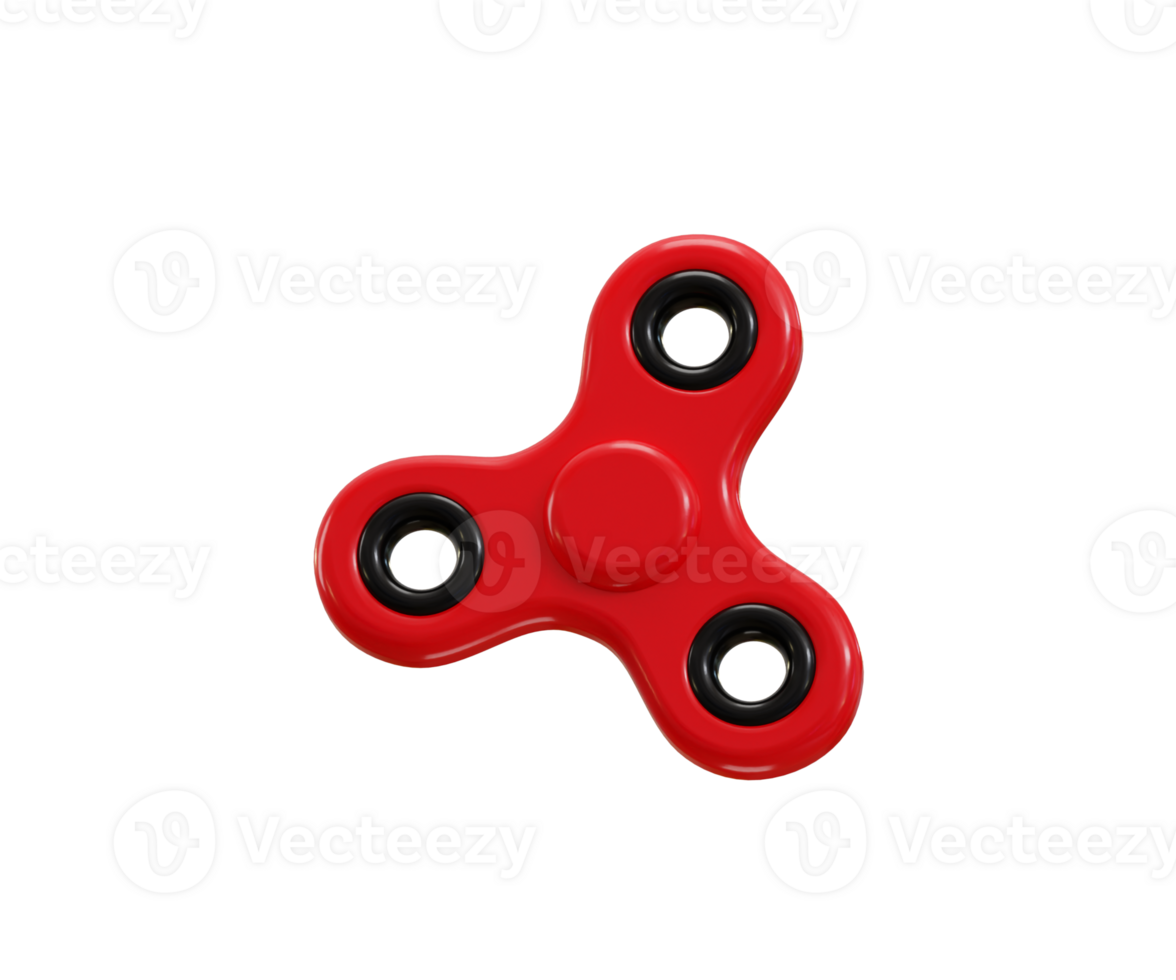 Fidget Spinner icon 3d render concept of Fidget Spinner Modern Relaxation Toy icon illustration png