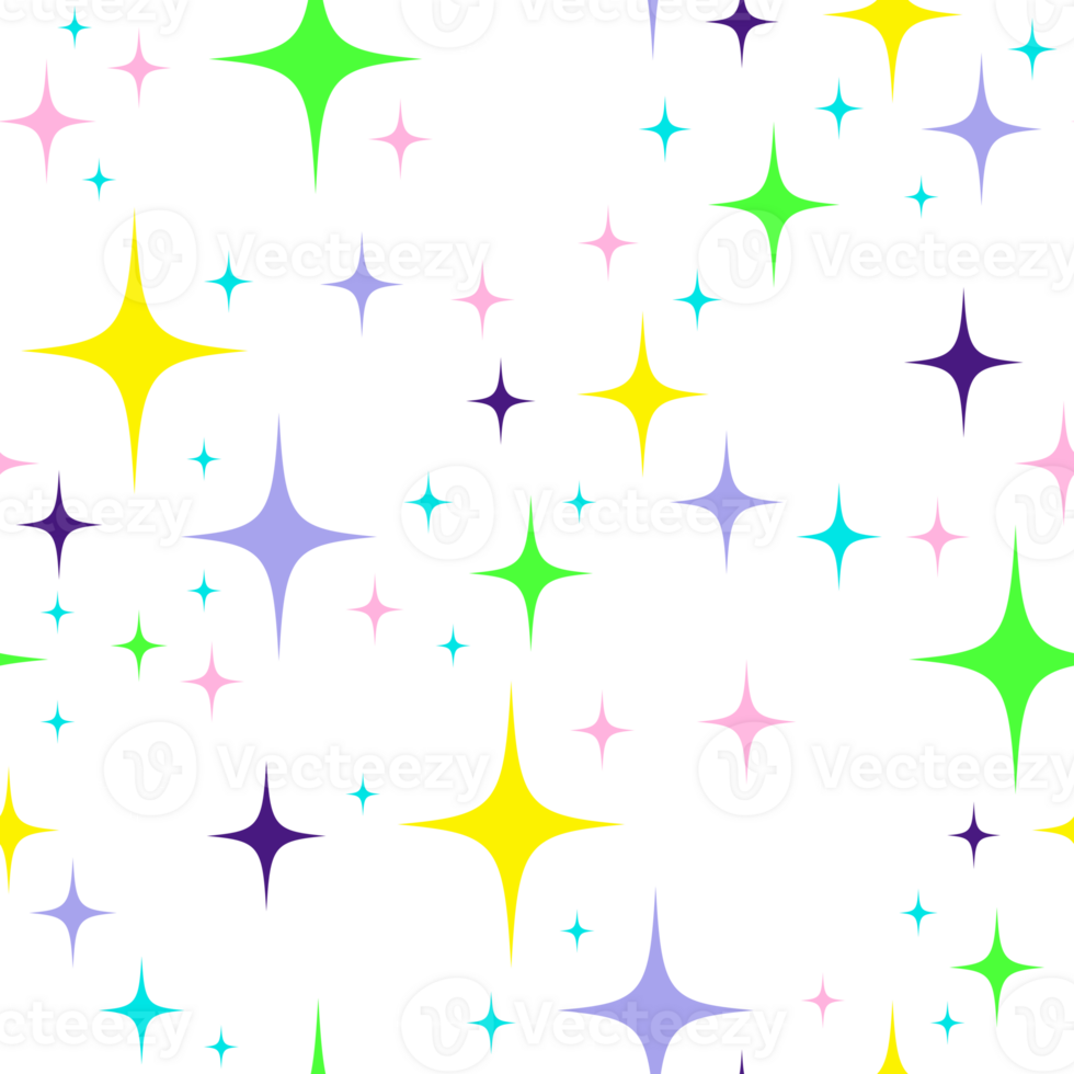 Brith seamless pattern with stars png
