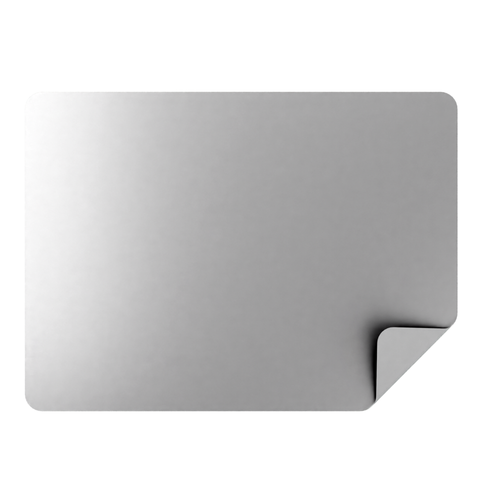 A blank piece of paper on a black background png