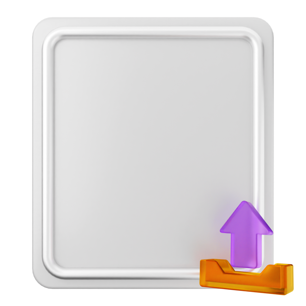 A white square with an arrow pointing to the right png