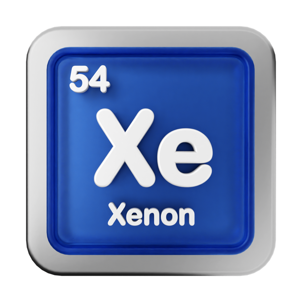 Xenon is a chemical element with symbol xe png
