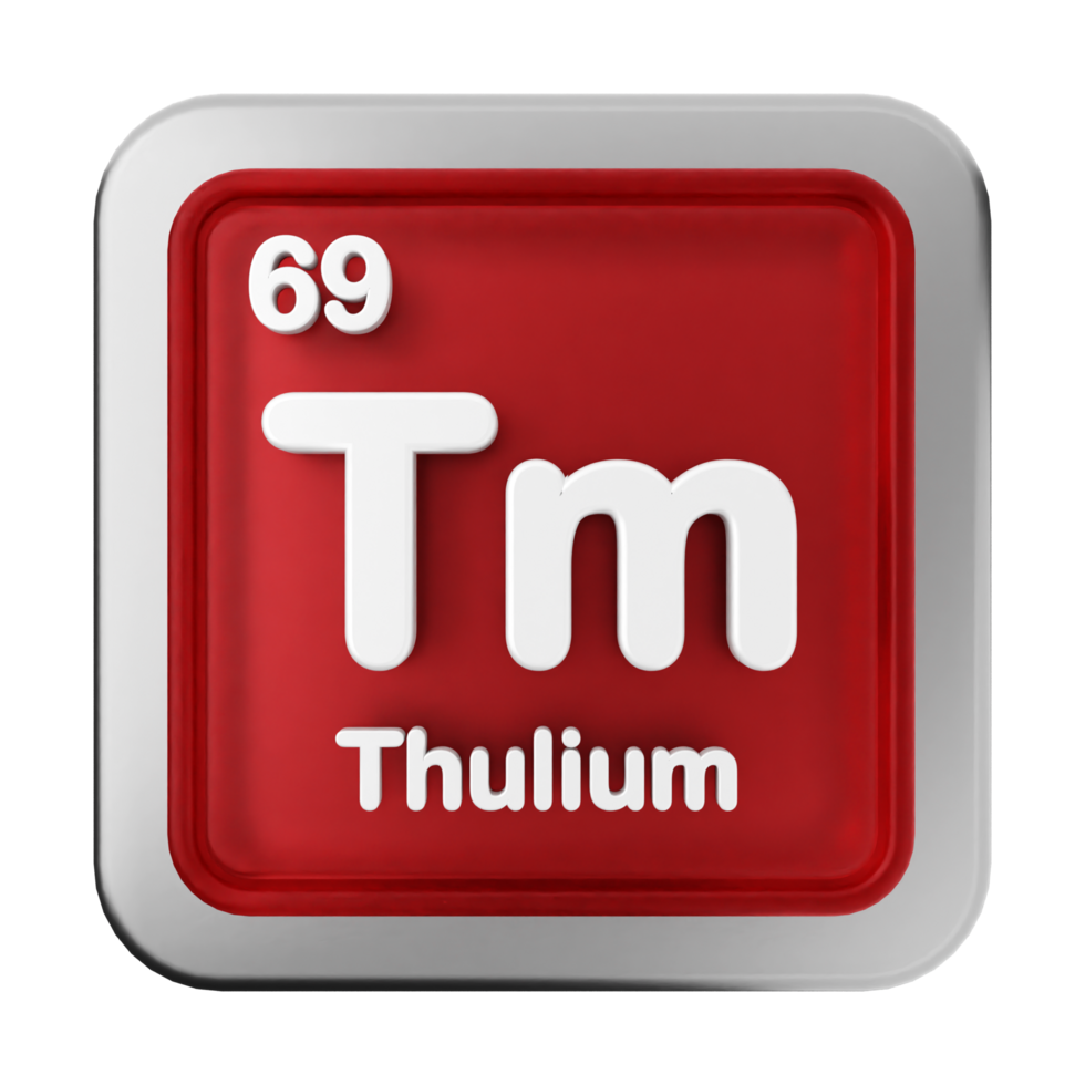 Thulium element symbol png