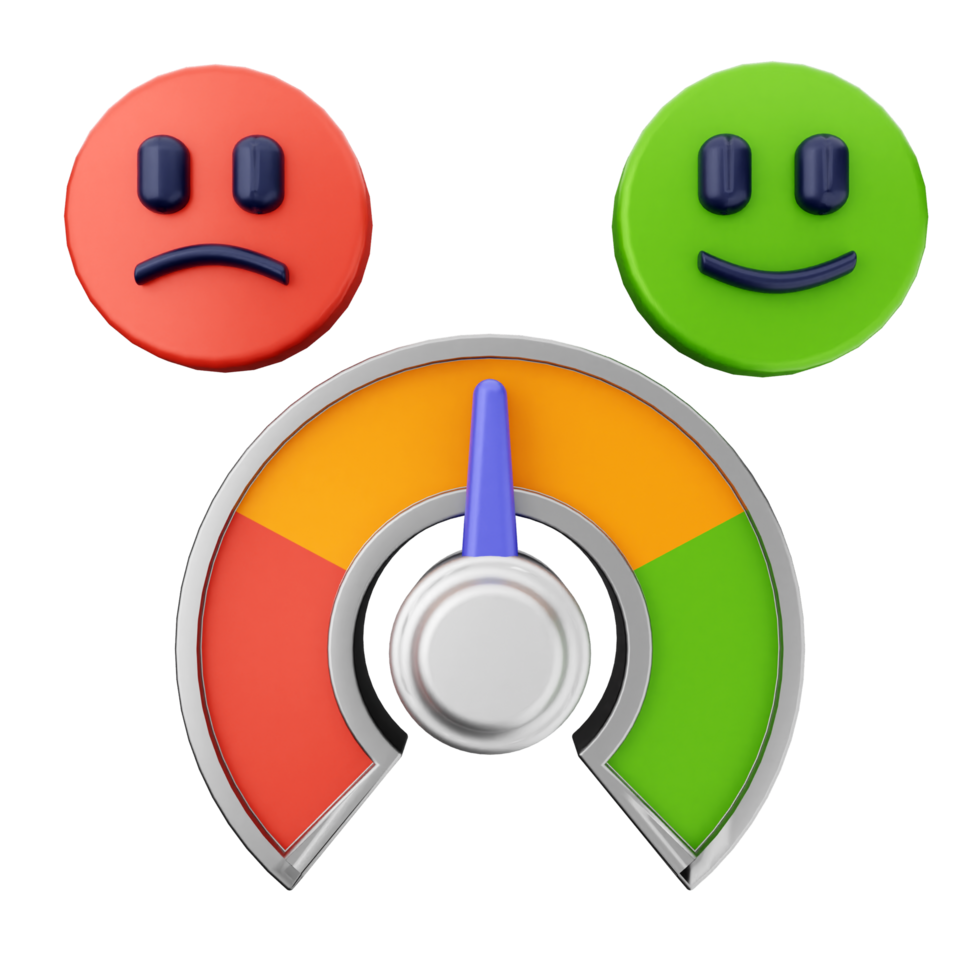 A meter with three different faces on it png