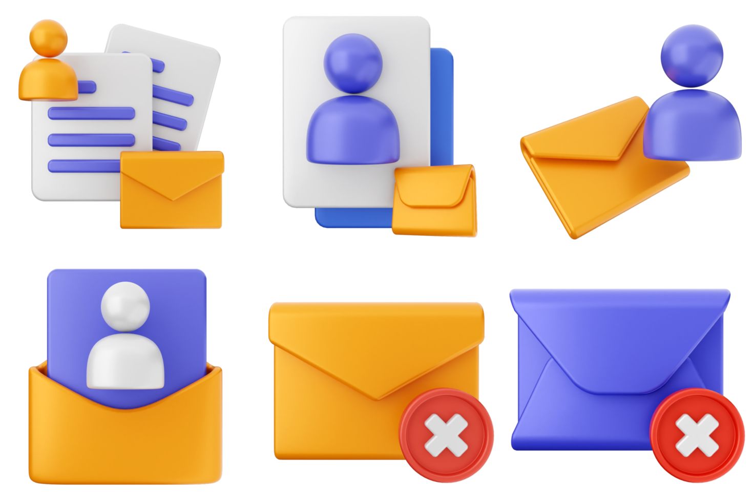 Email icon set png