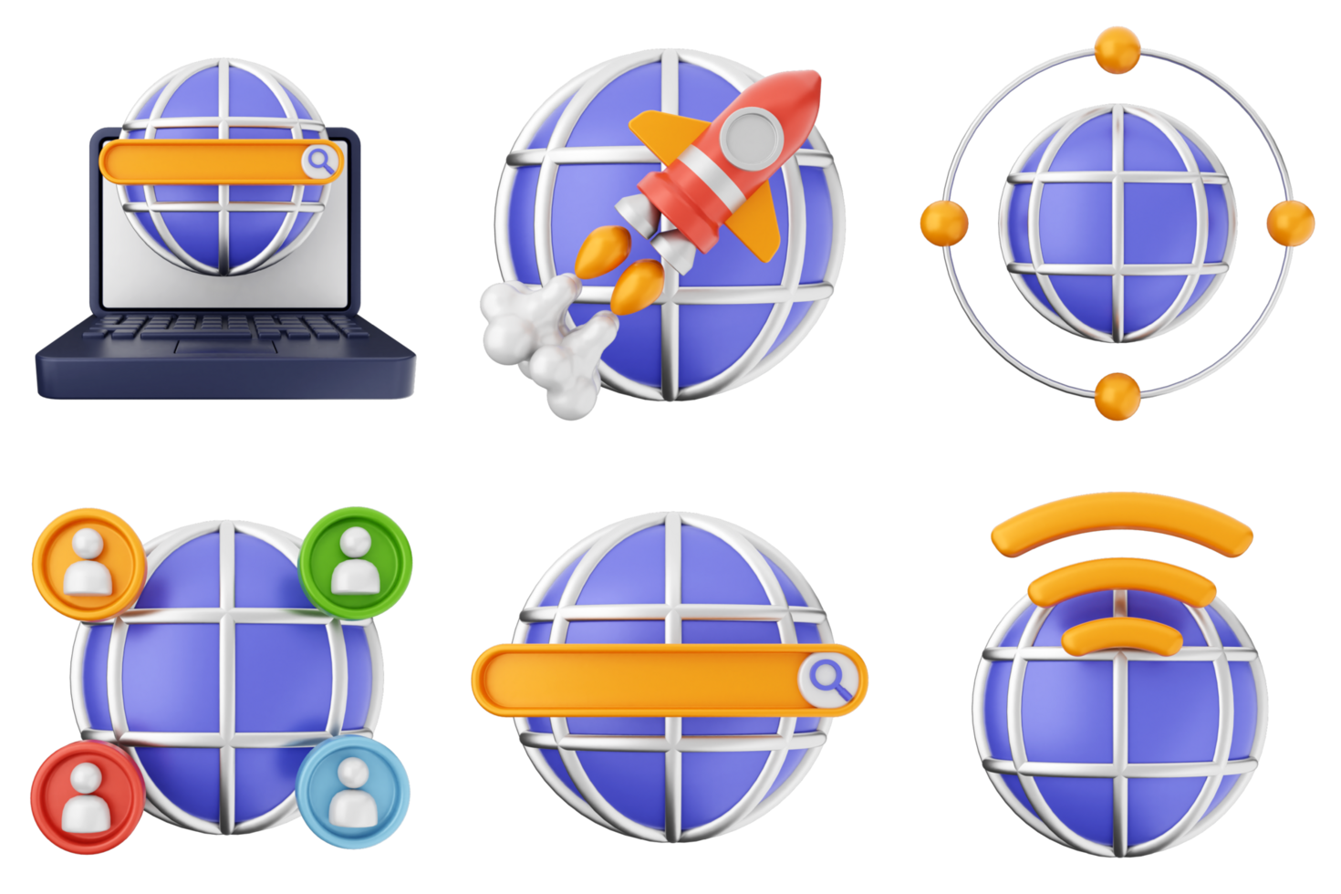 Icon set of internet, internet, internet icon, internet icon, internet icon, internet icon, png