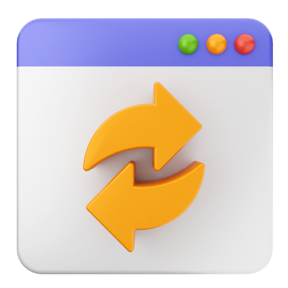 A yellow and orange arrow pointing to the right png