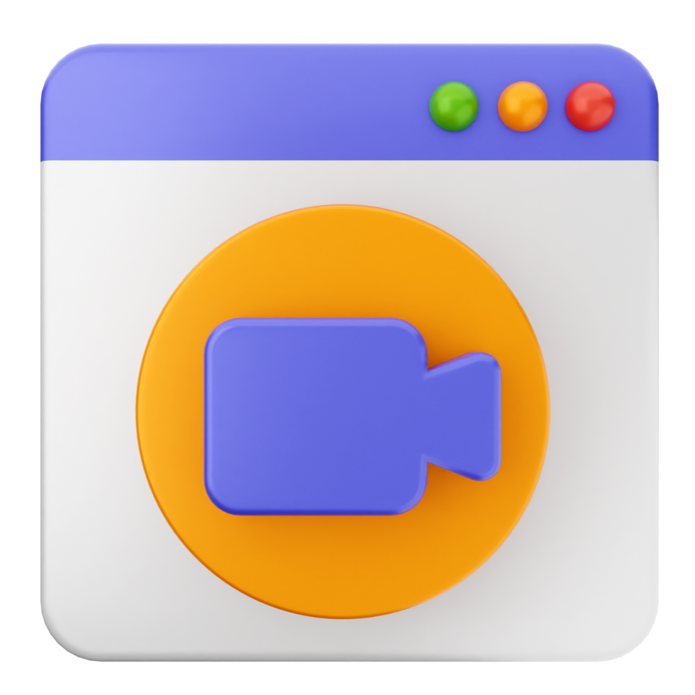 A icon with a blue and orange color png