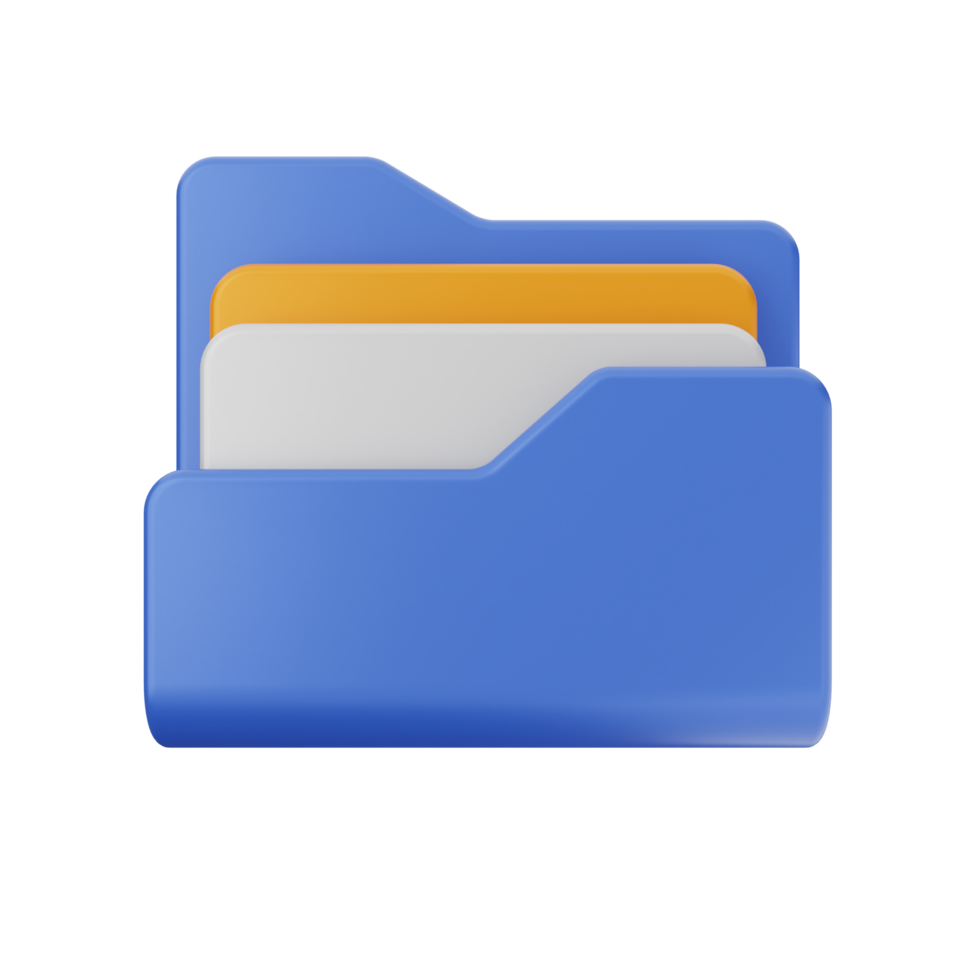 A folder with three files in it png