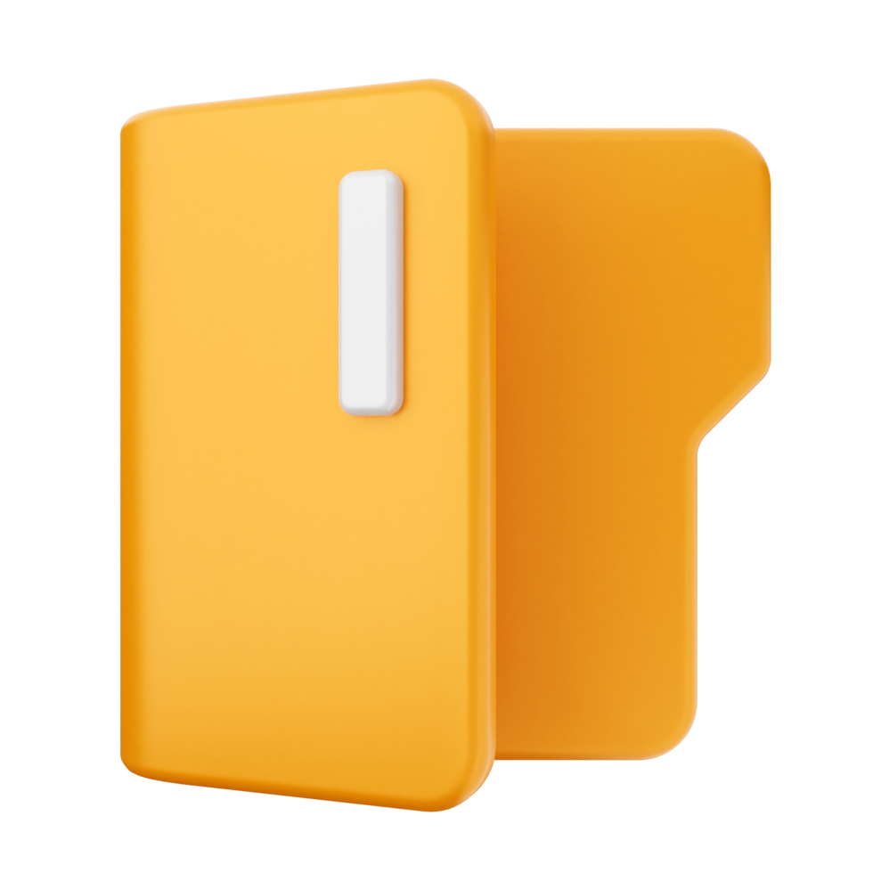 A folder with a yellow folder on a black background png