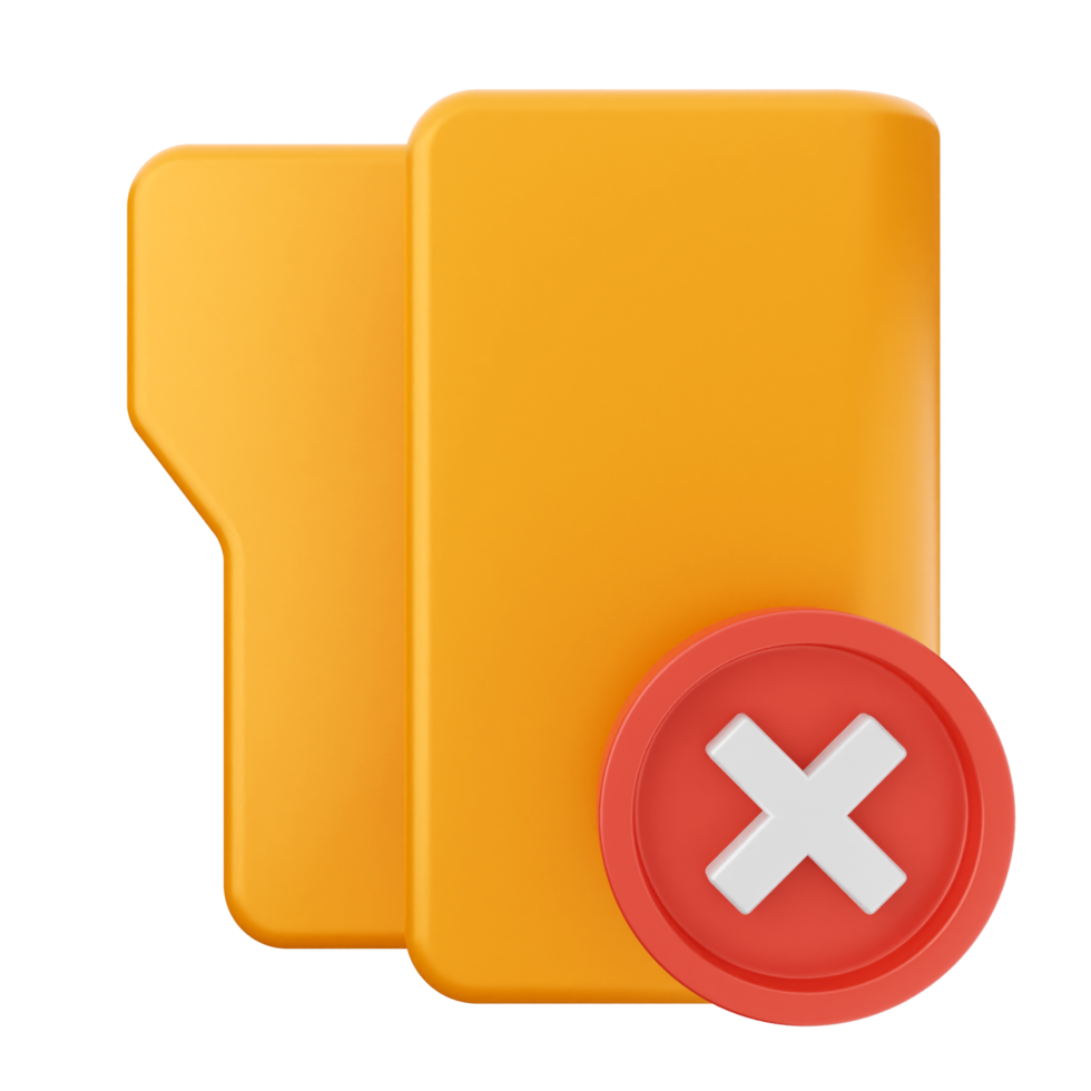 A file folder with a red cross on it png