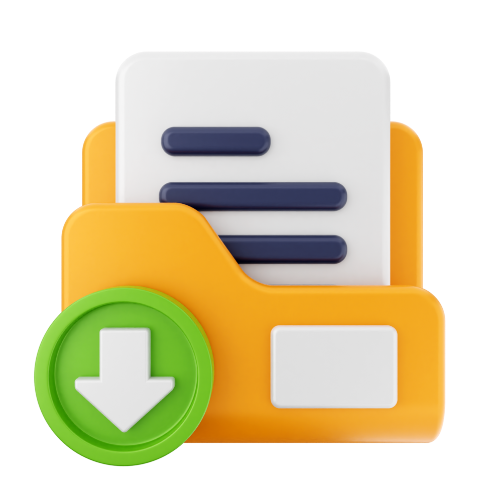 Download file folder icon png