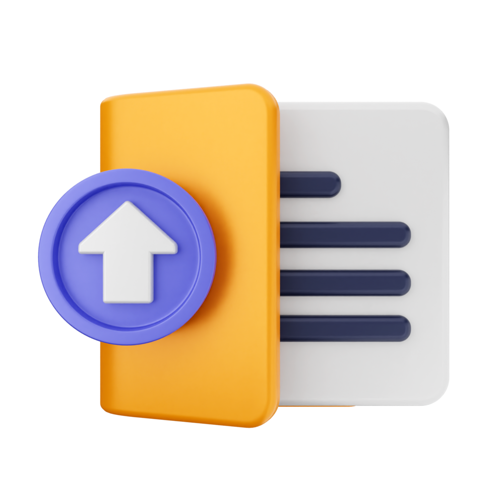 File manager icon with an arrow pointing to a folder png