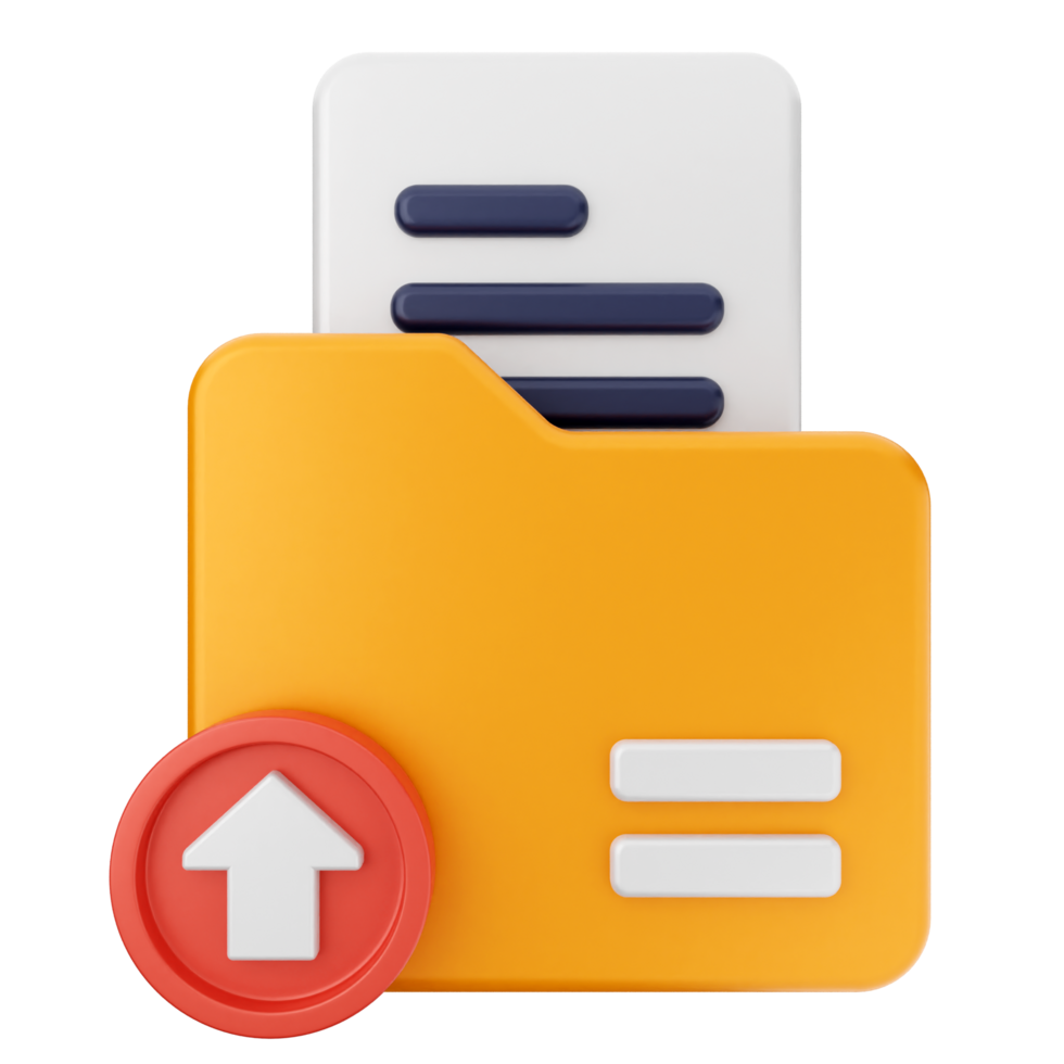 Folder icon with a file icon png