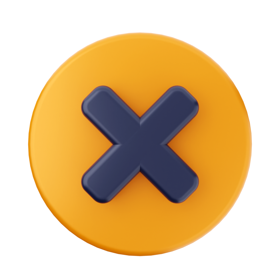 An orange and blue cross icon on a black background png