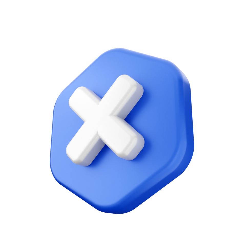 A blue and white cross symbol on a black background png