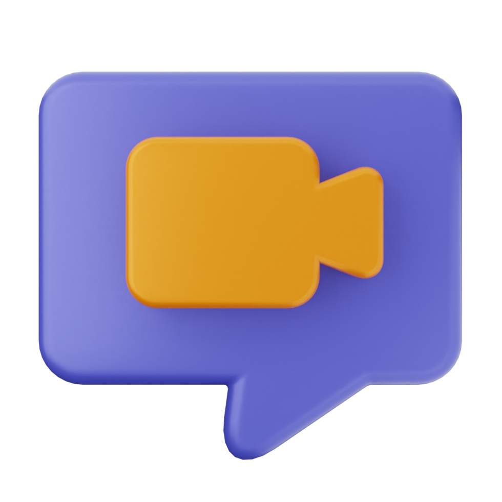A speech bubble with a icon on it png