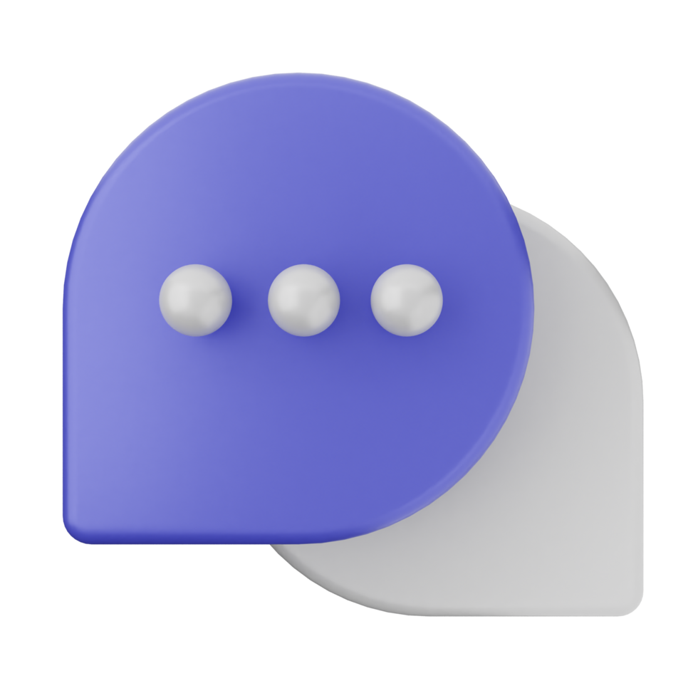 A blue and white button with three white balls png
