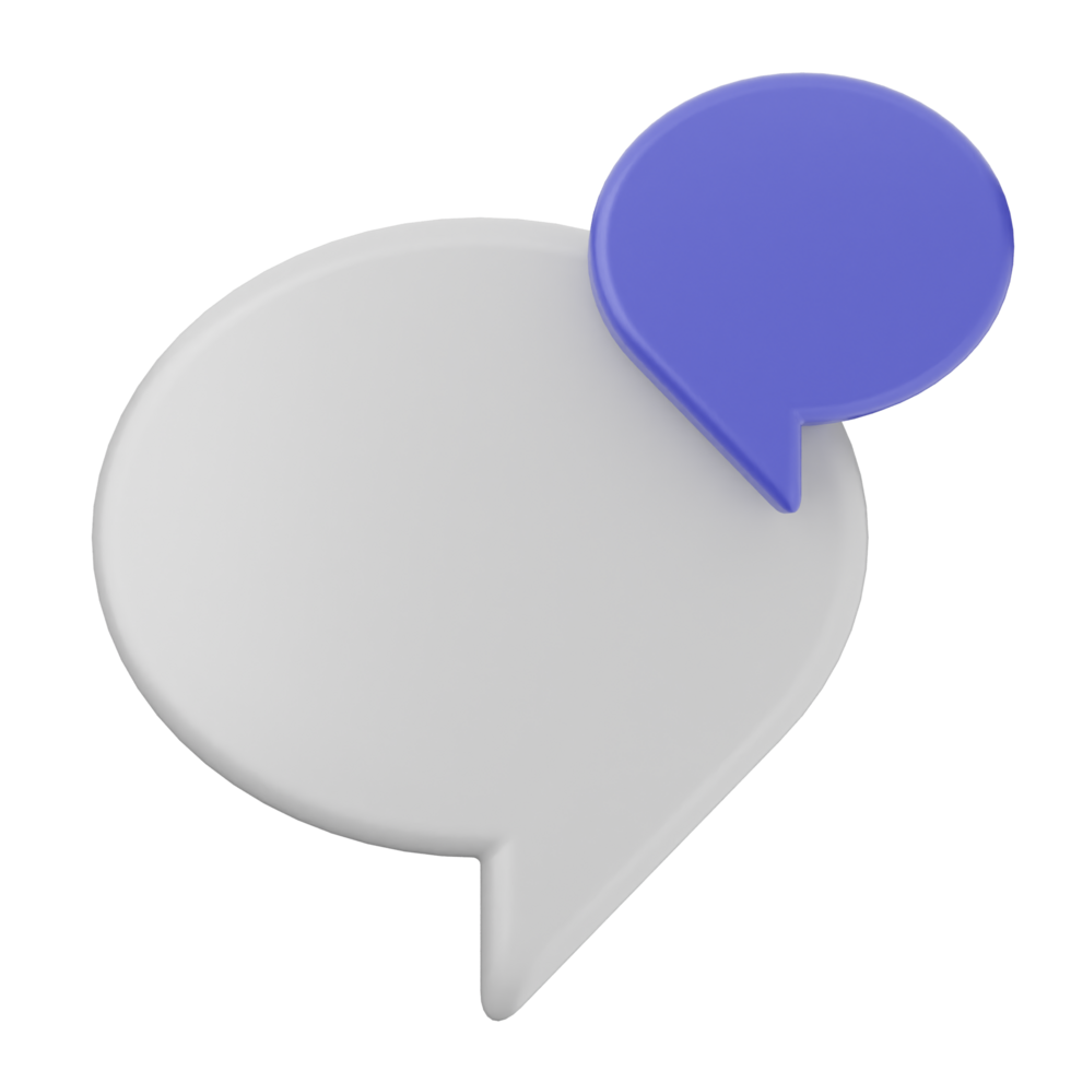 A speech bubble with a blue speech bubble png