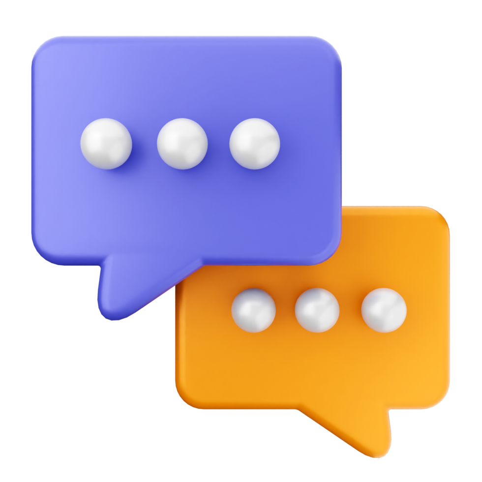 Two speech bubbles with pearls on them png
