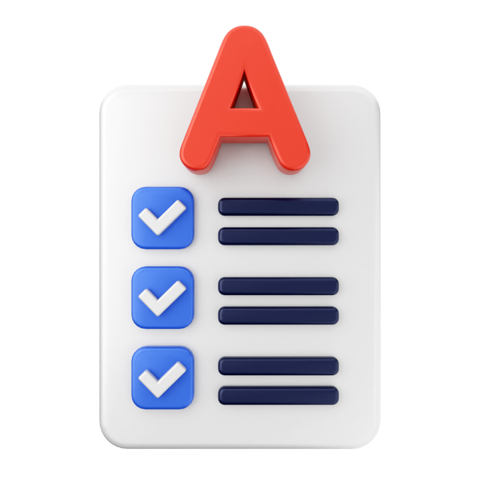 A checklist icon with a check mark on a black background png