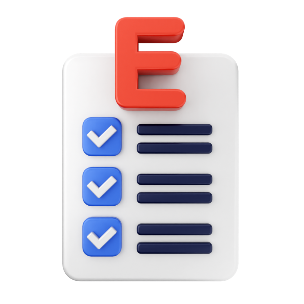 E-mail checklist app icon png