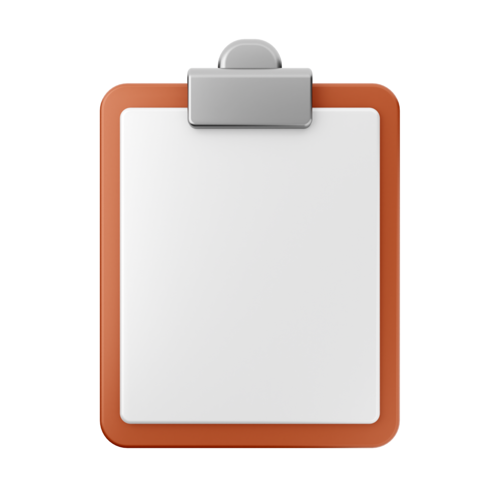 Clipboard icon on black background png