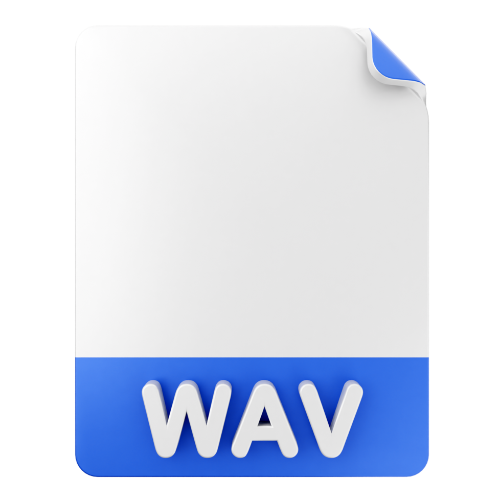 Wav file icon png
