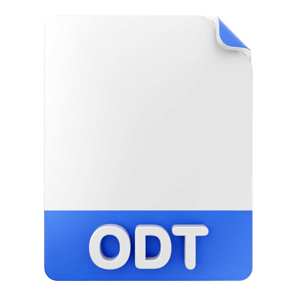 Odt file format - file format png