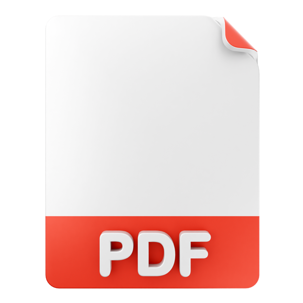 Pdf file icon png
