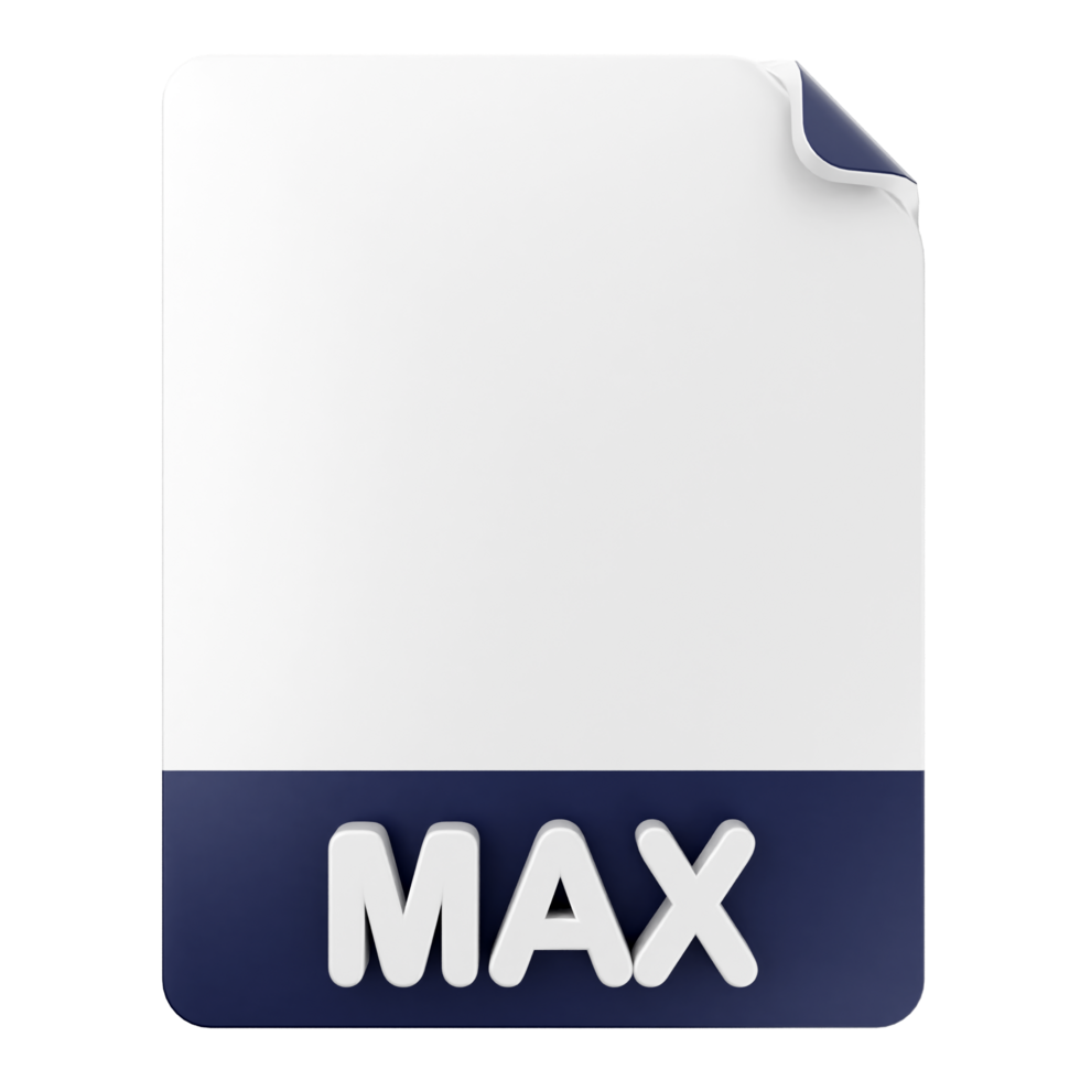 Max file icon png
