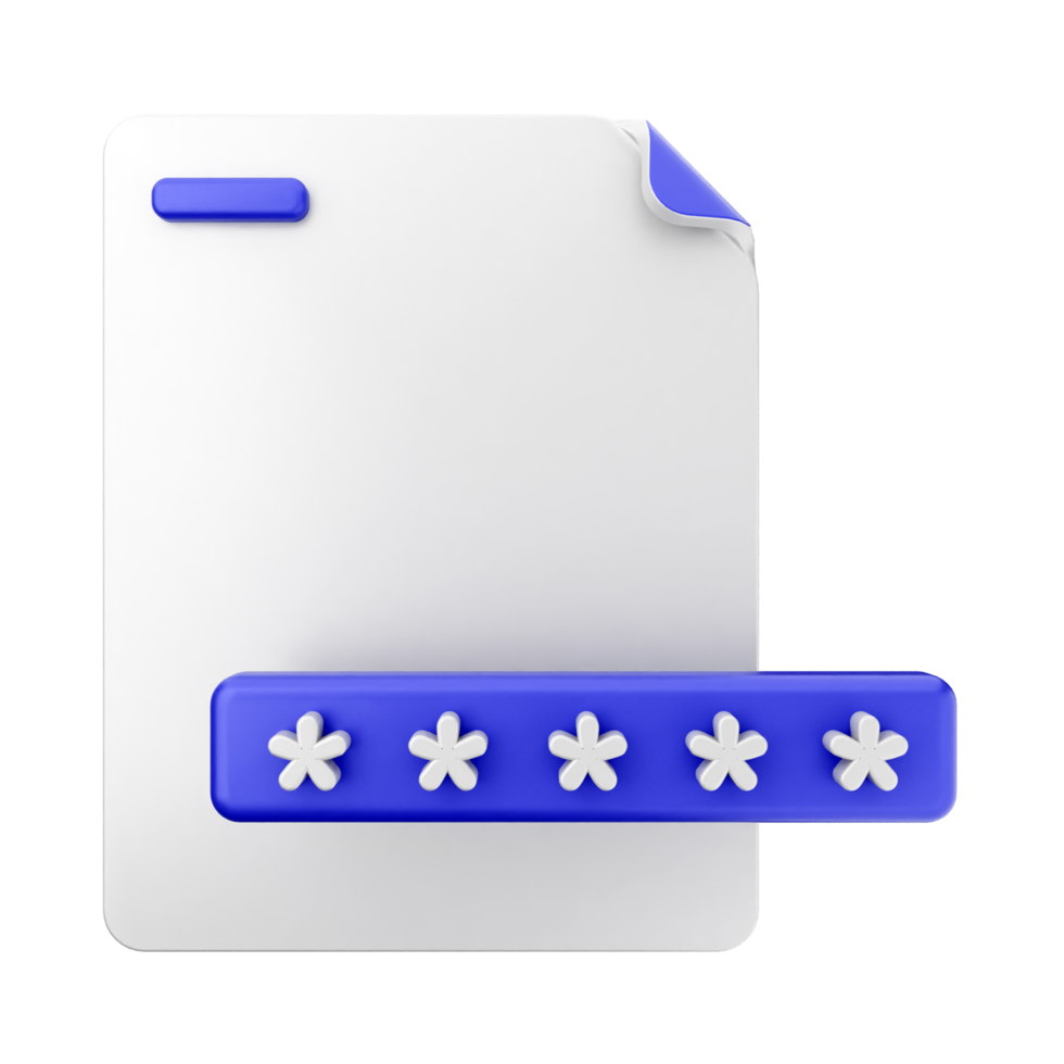 A white document with blue stars on it png