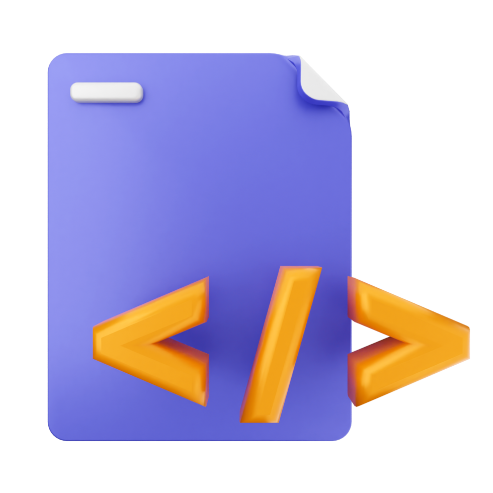 A file icon with a code symbol on it png