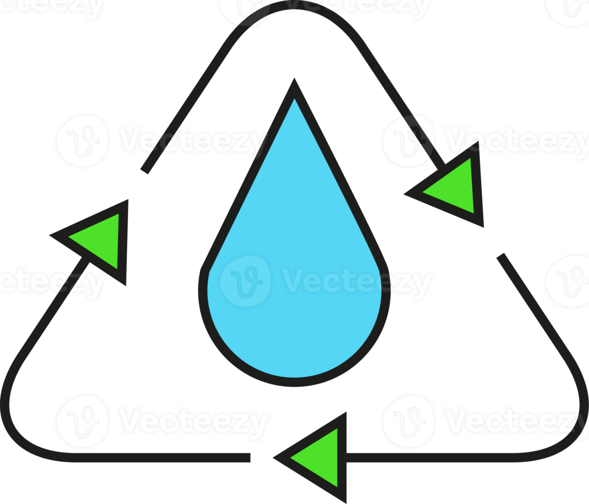 Recycle Water Icon png
