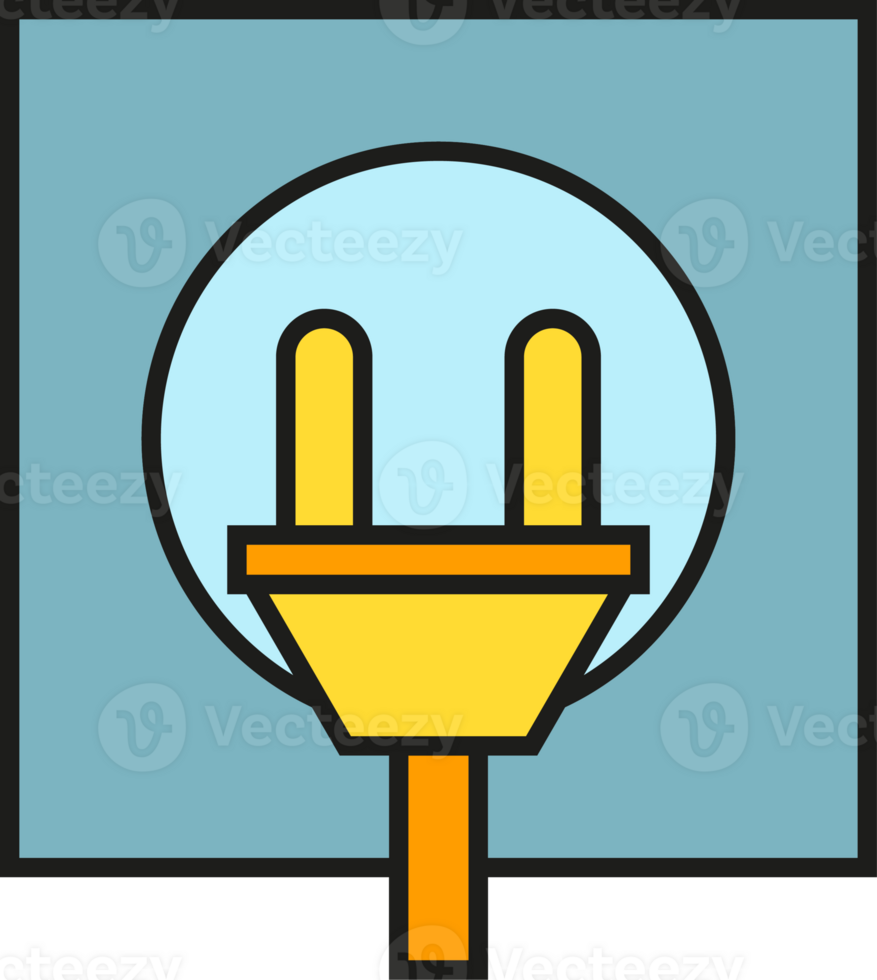 Electric Plug and Outlet Icon png
