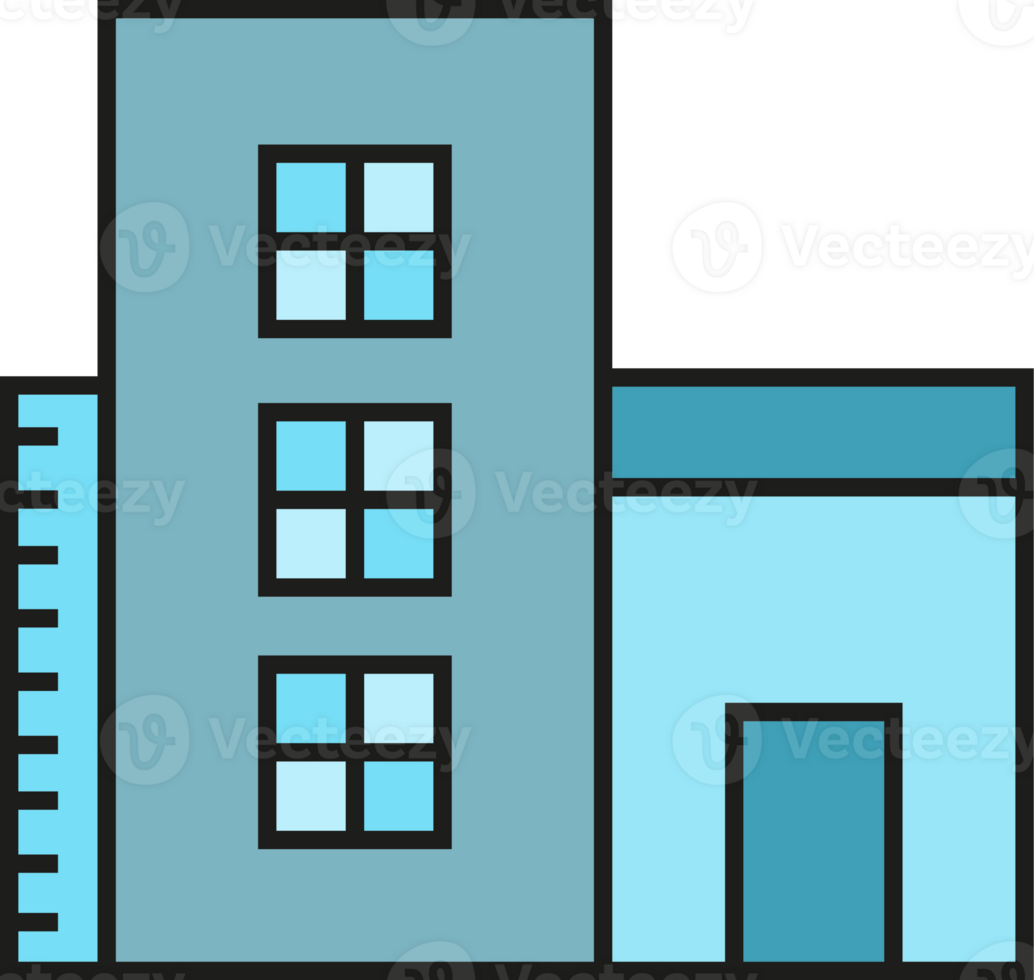 Condo and Apartment Building Icon png