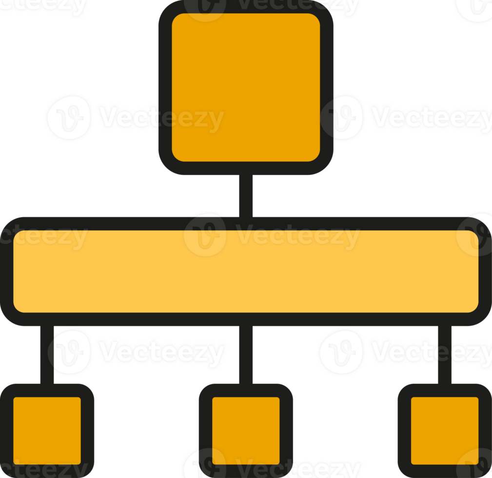 Organization Chart Diagram Icon png