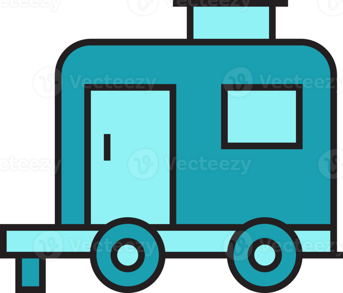 RV eational Vehicle Trailer Icon png