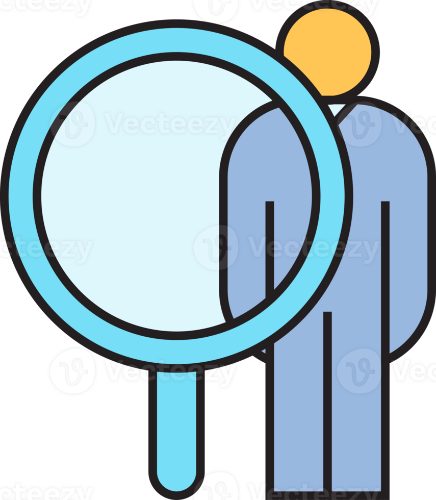 Human Resource and Find Icon png