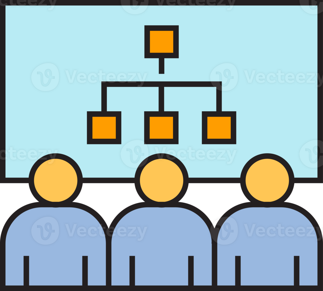 People Monitoring Diagram Chart Icon png