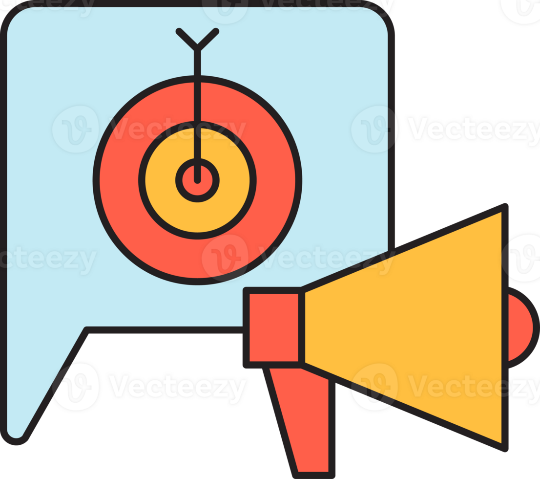 Marketing Campaign Target Icon png
