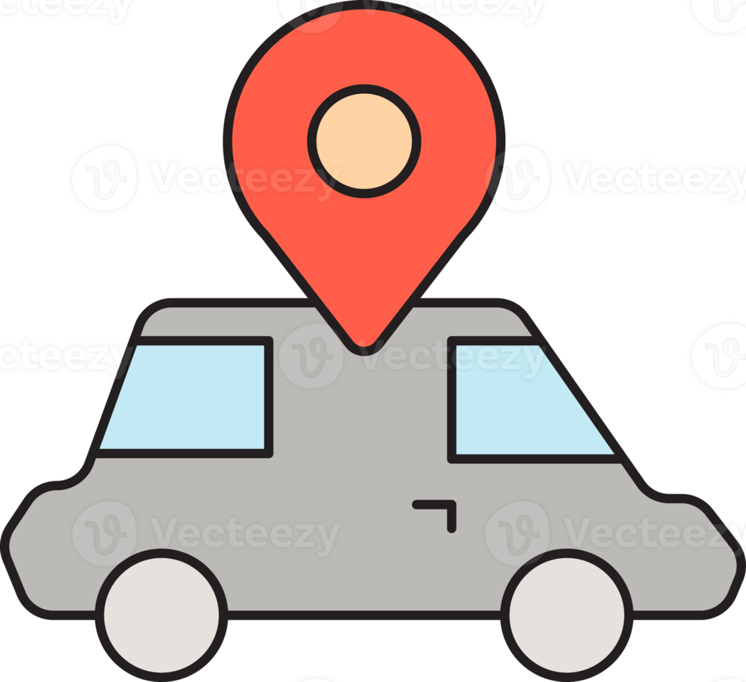 Car Gps Pin Icon png