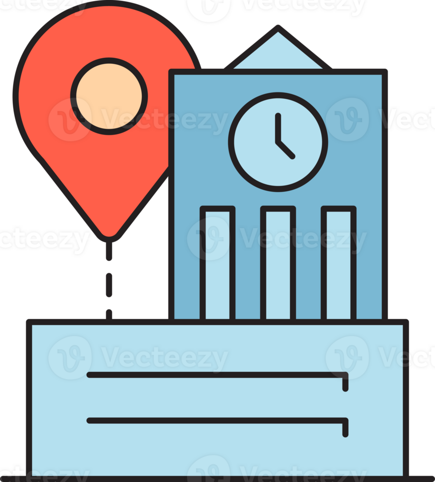 School and Location Pin Icon png