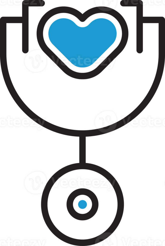Stethoscope with Heart Icon png