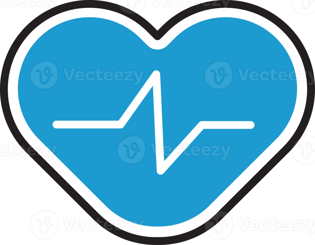 Heart and Signal Icon png