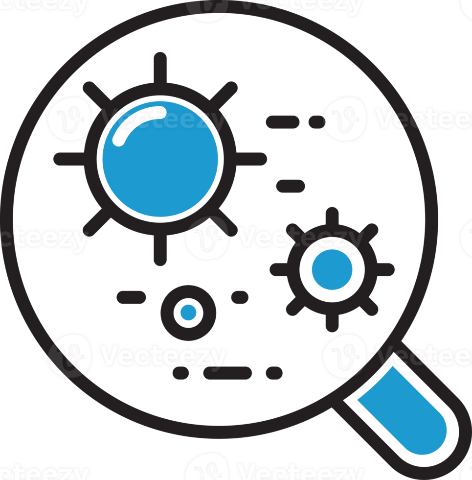 Bacteria Icon Illustration png