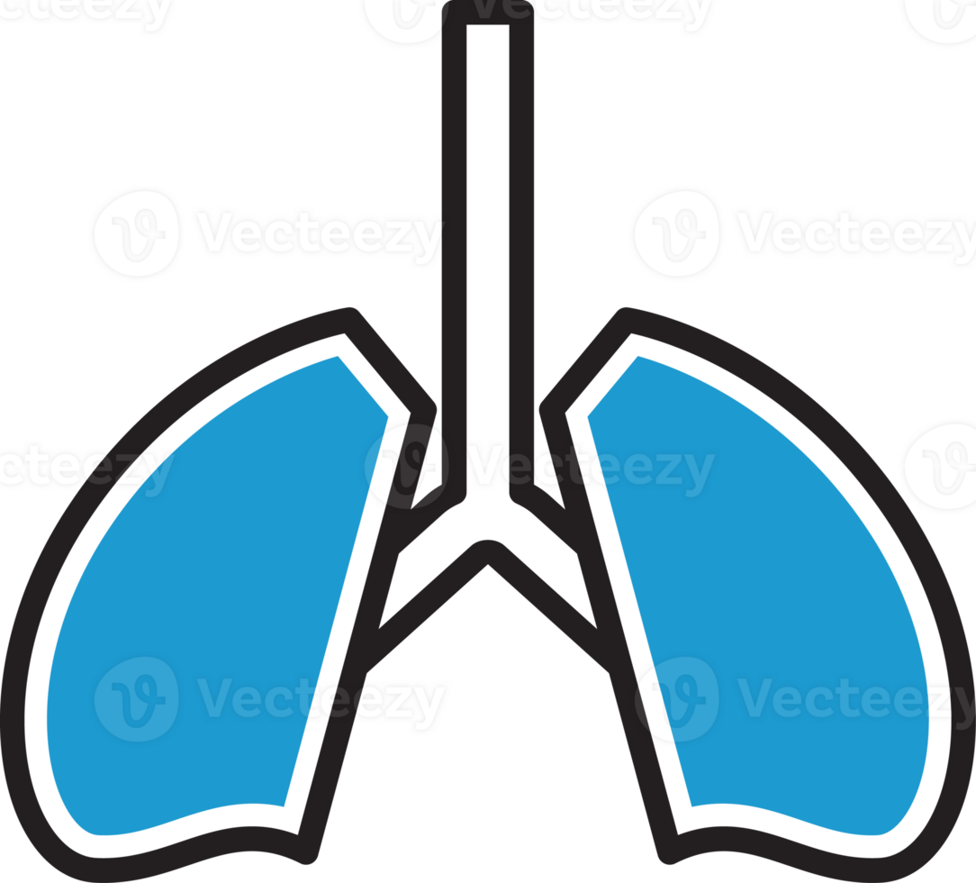 Lung Icon Illustration png
