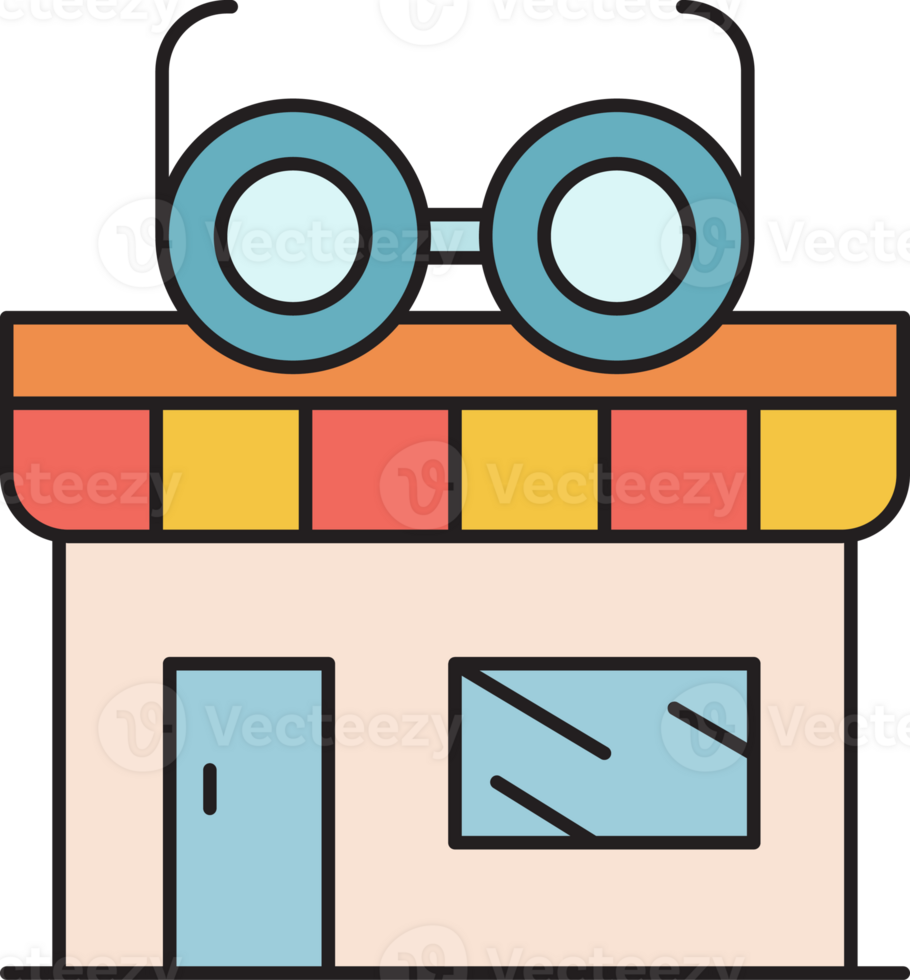 Eyeglasses Shop Icon png